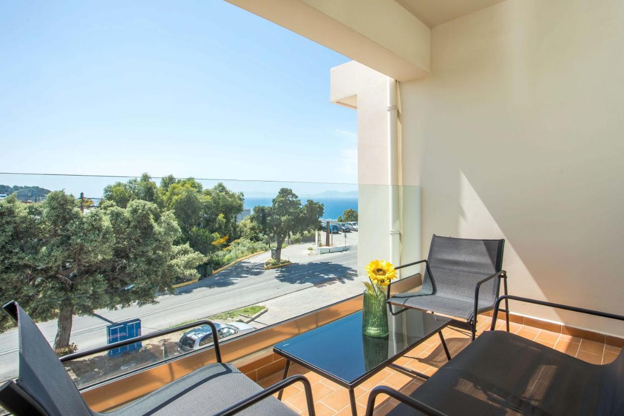 Eden Sunflower - Luxurious Apartment With Sea View Rhodes City المظهر الخارجي الصورة